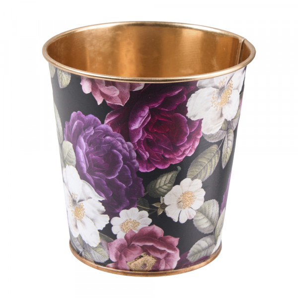 Metalltopf "Flowerprint"
