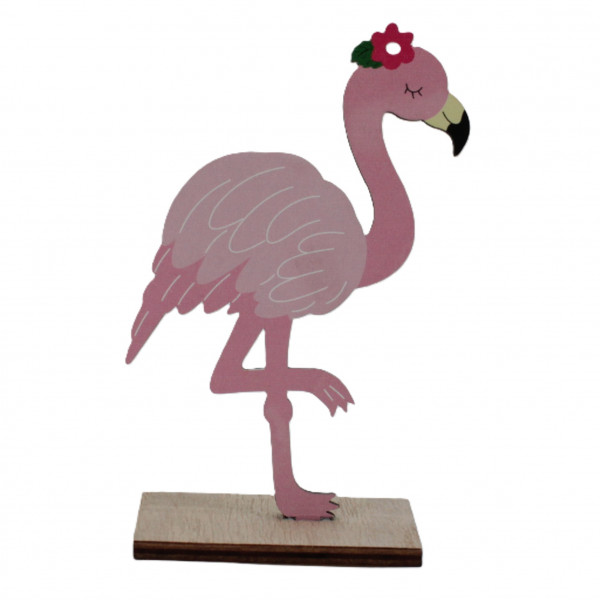 Holz-Flamingo