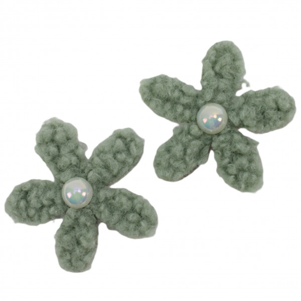 Woll-Holz Blüte "Freddi"