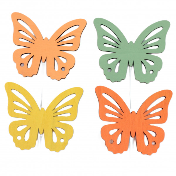 XL-Holz-Schmetterling "Laura" Stecker