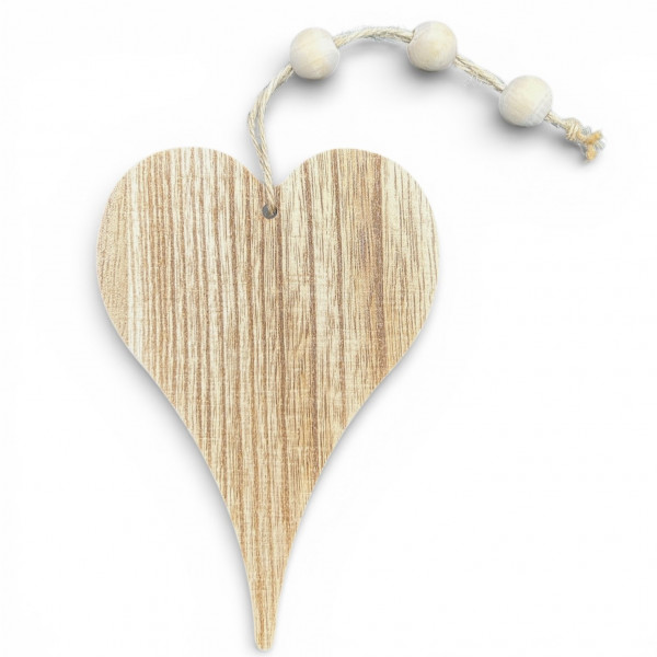 Holzherz zum Hängen