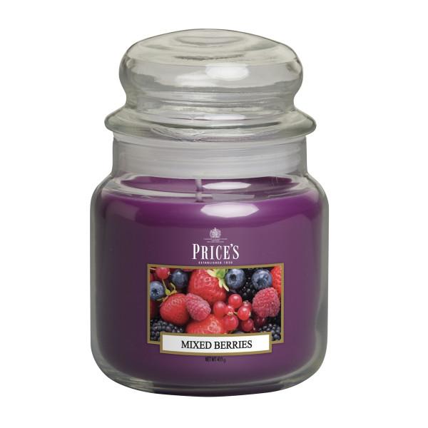 MEDIUM JAR Kerze 411g Mixed Berries