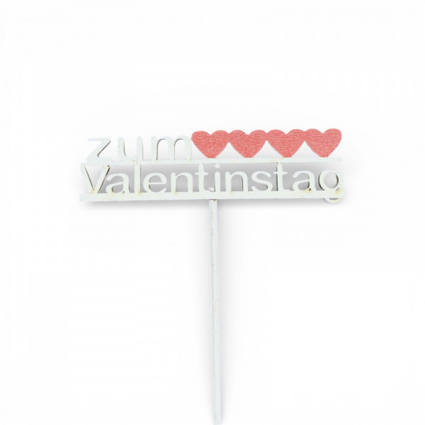 Holz-Stecker "Zum Valentinstag"