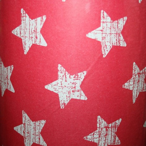 Papier auf Rolle Shabby Stars -Laufm. 350m