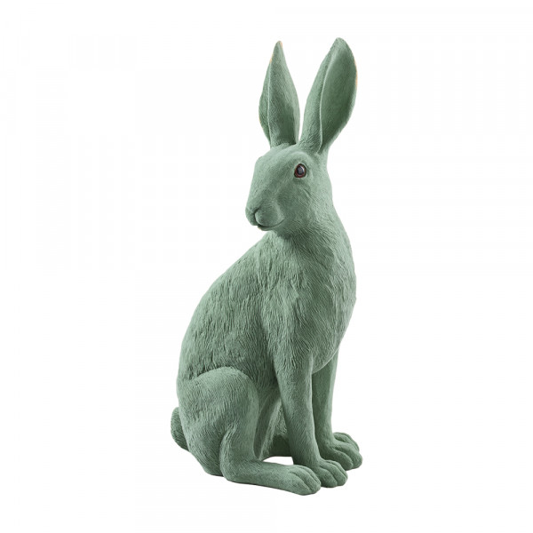 Vorbestellung: (420) Poly Hase sitzend