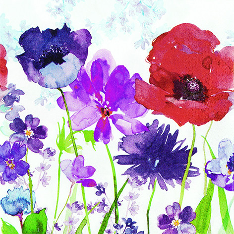 20 Servietten "Meadow of Flowers"