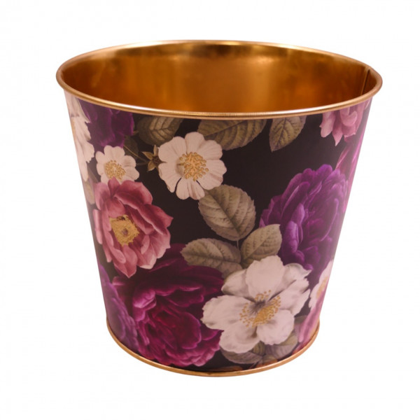 Metalltopf "Flowerprint"