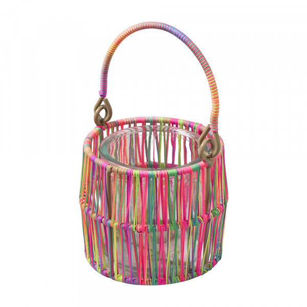 (175) Juteband-Laterne