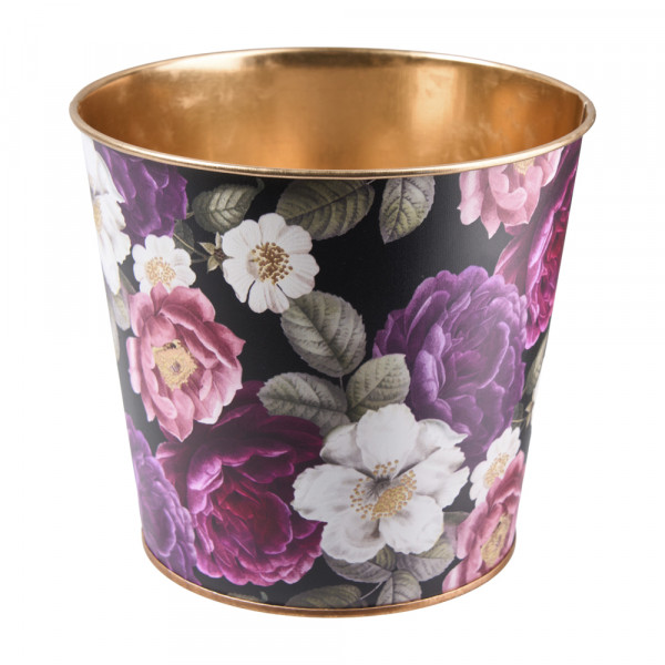 Metalltopf "Flowerprint"