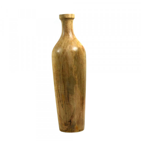 Holz-Vase