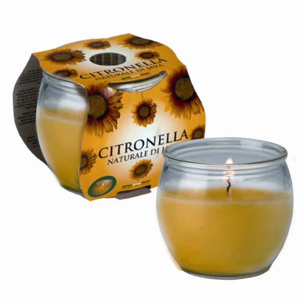 Citronella Maiorca Glas Jar 25 Std