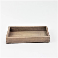 Holzunterlage mit breitem Rand Holzunterlage mit breitem Rand