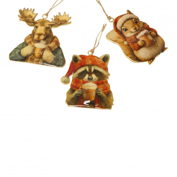 Metall-Waldtiere zum Hängen