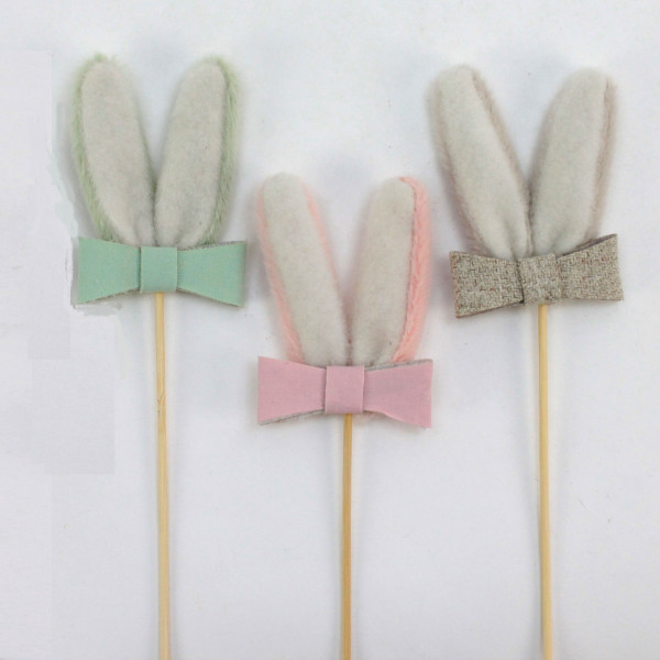 Holz-Hasenohren Stecker