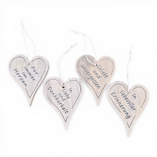 Trauerherz Perdita Hänger