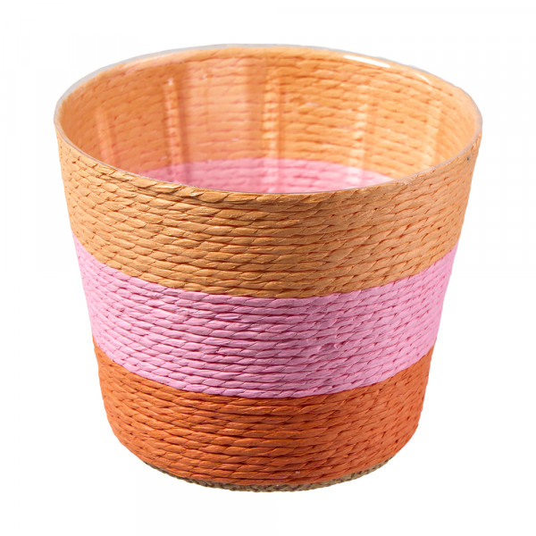 Vorbestellung: (143) Plastik-Schale mit Jute umwickelt