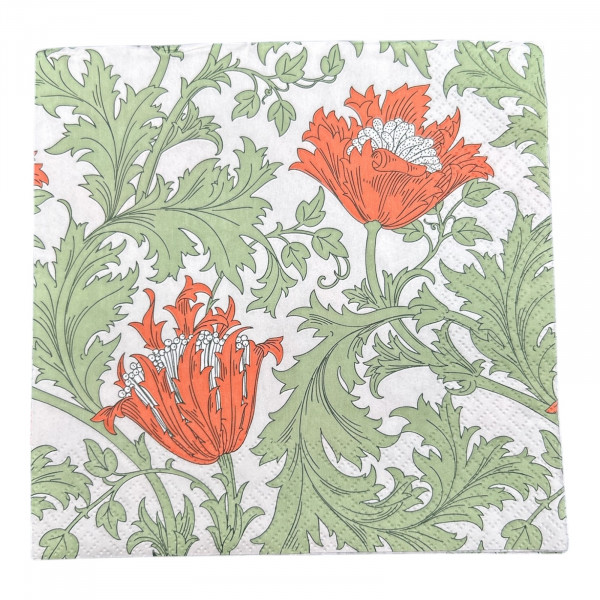 20 Servietten "Fleur Noveau"