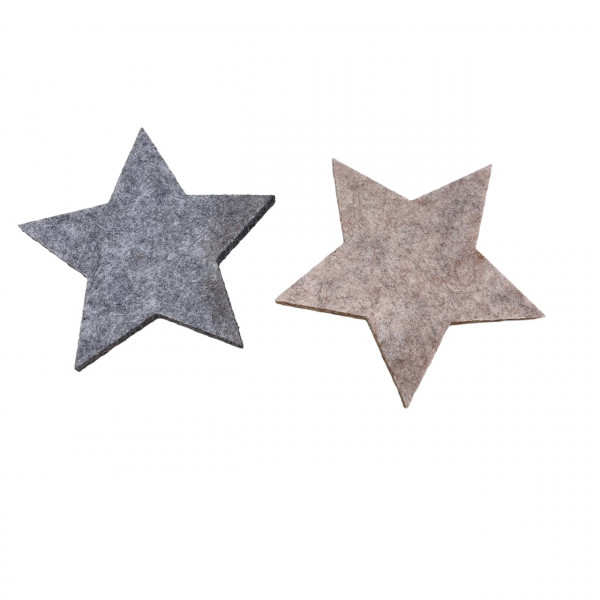 Filz-Stern zum Streuen 2f sort