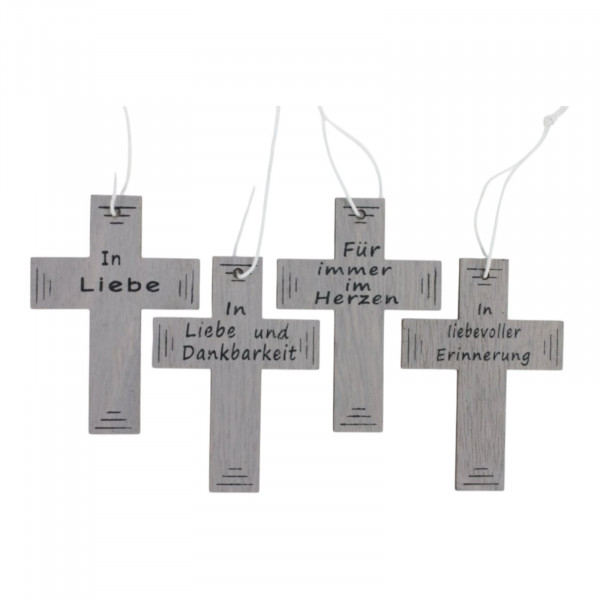 Trauerkreuz "Liebe" Perdita Hänger