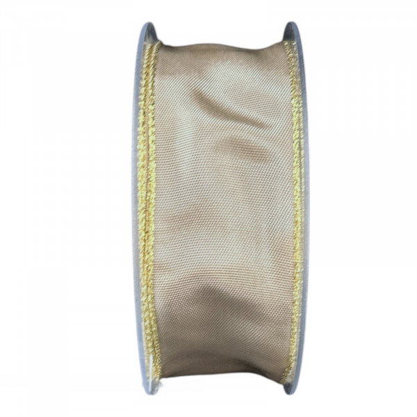 Band mit Drahtkante - Goldrand