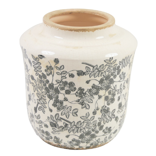 Vase &quot;Flower Natura&quot; Keramik