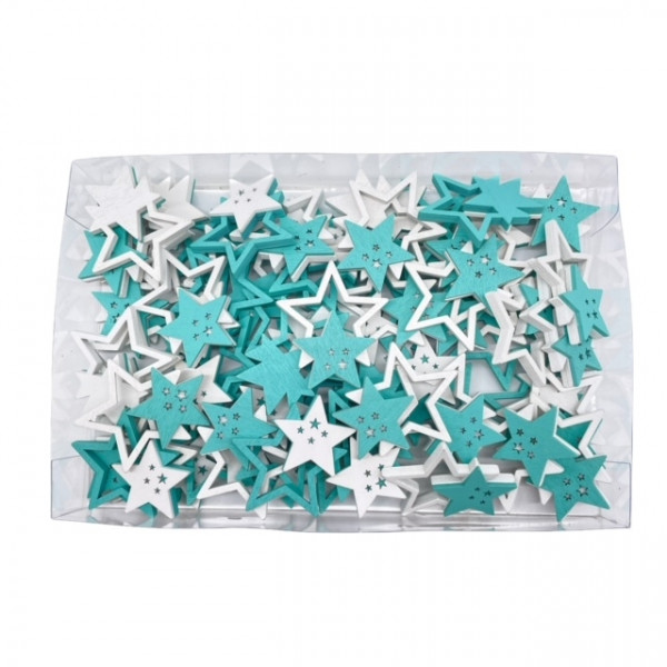 Holz-Streuer Stern "Triptis" 2färbig