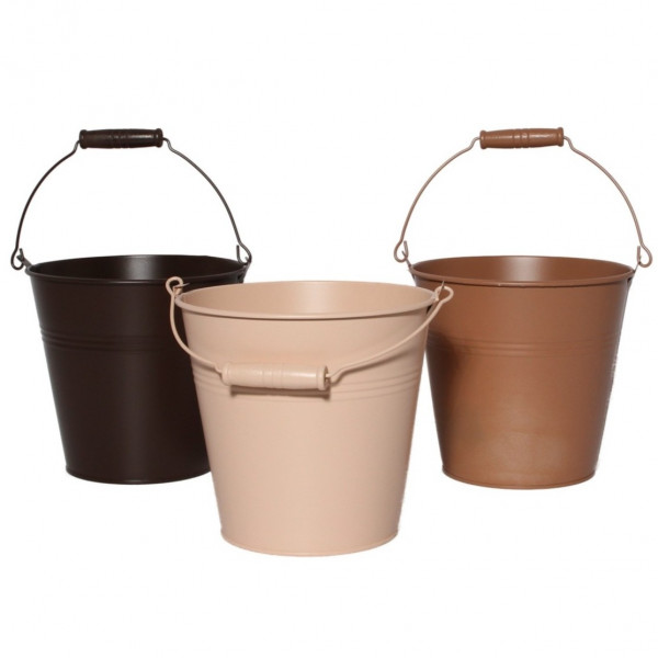 Zink-Topf 12er 3f sort