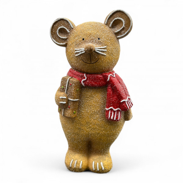 Keramik-Lebkuchen Mäuse 2 sort.