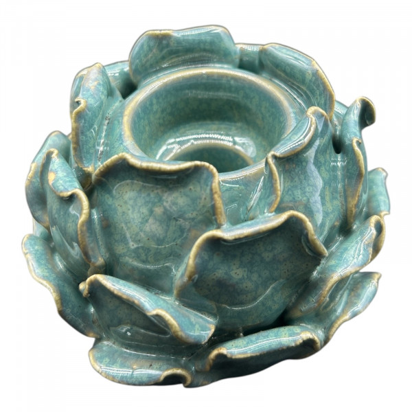 Keramik Kerzenhalter Zapfenform