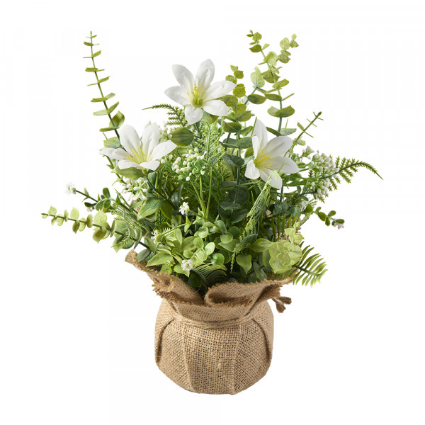 Vorbestellung: (260) Blüten im Jutesack