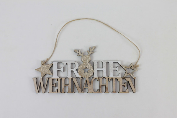 Frohe Weihnachten Hänger Tiffo