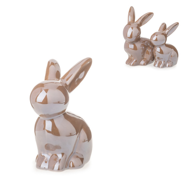 Keramikhase glasiert