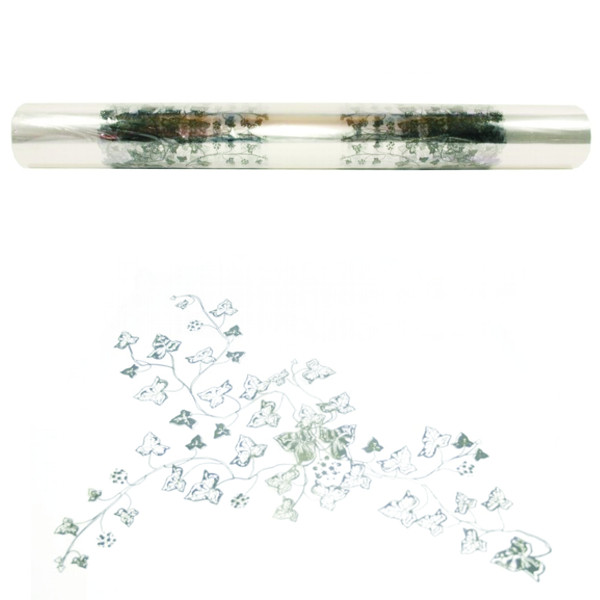 Cellophan-Folie "Efeu schwarz" 30my