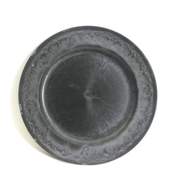 Kunststoff-Teller mit breitem Rand