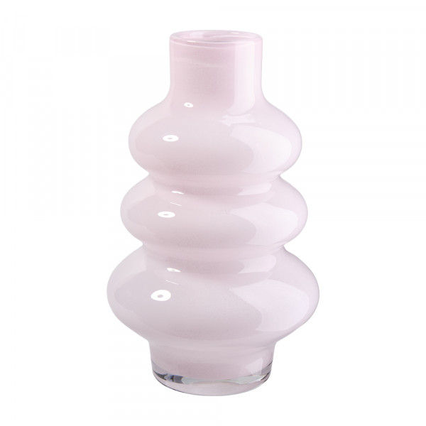 (235) Glas Vase "Shiny"