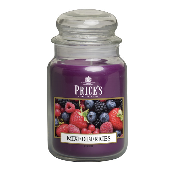 LARGE JAR Kerze 630g Mixed Berries