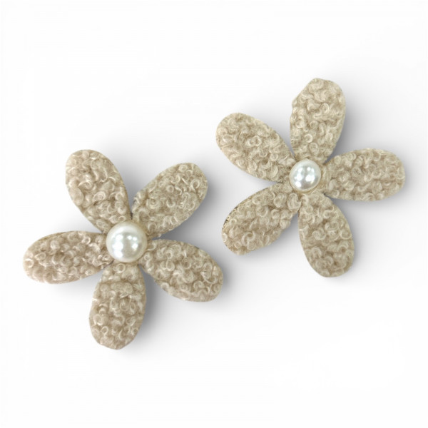 Woll-Holz Blüte "Freddi"