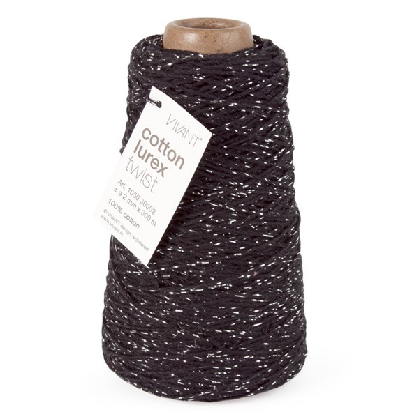 Band COTTON LUREX twist