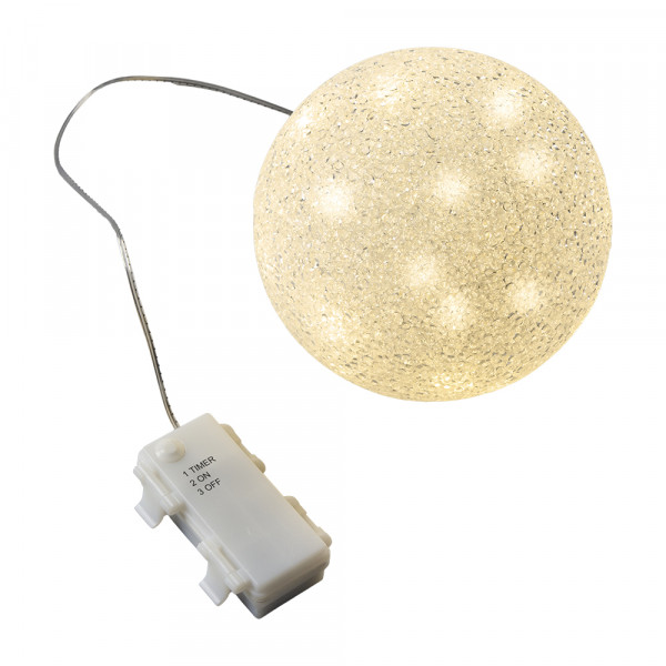 LED-Poly Kugel zum Hängen
