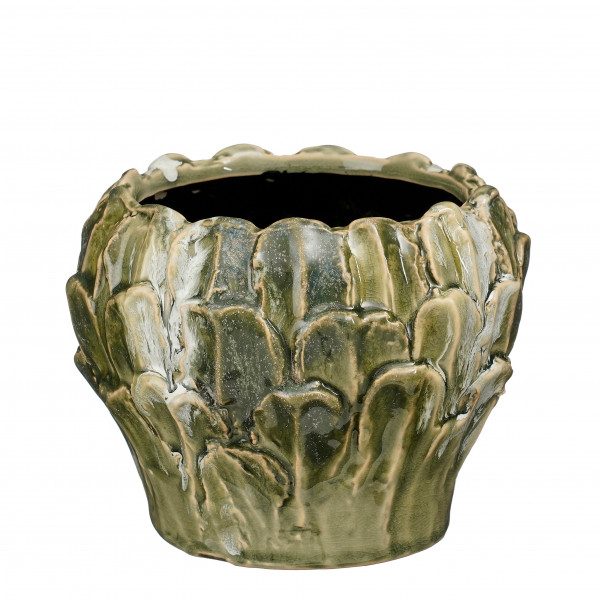 Keramiktopf "Leaf" handmade