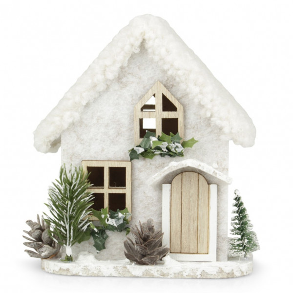 Filz-Winterhaus 'NO LED' zum Stellen