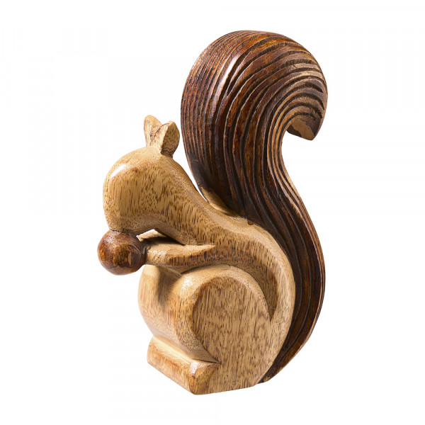 Vorbestellung: (417) Eichhörnchen,Holz,stehend