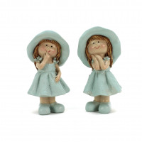 Poly-Mädchen Pia u. Paula kl. 2f sort. Poly-Mädchen Pia u. Paula kl. 2f sort.