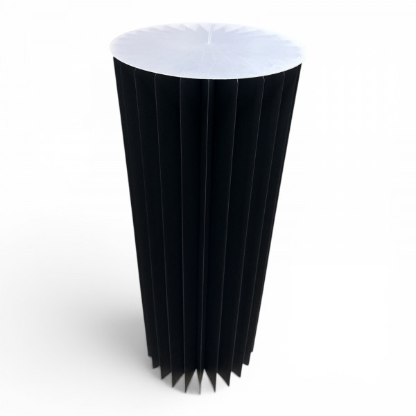 Papier Dekosäule (faltbar für Transport)