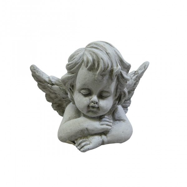 Zement-Engelbüste