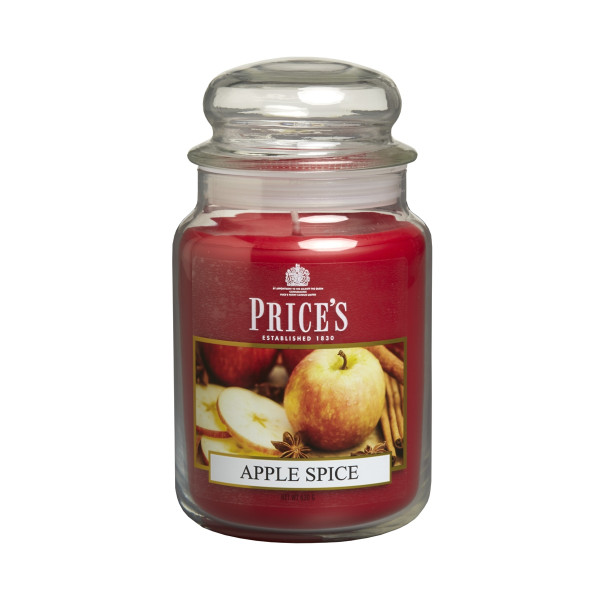 LARGE JAR Kerze 630g Apple Spice
