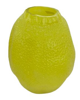 Glas-Vase "Zitrone"