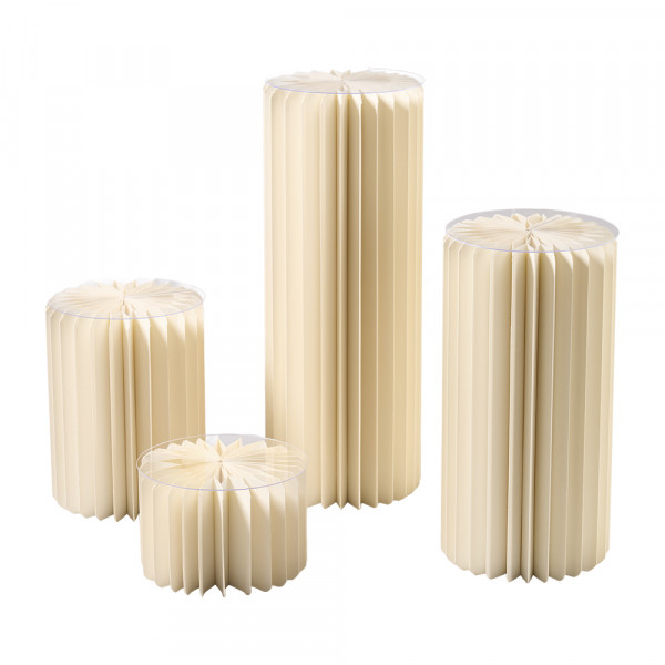 Vorbestellung: (389) Papier Dekosäulen Set a 4
