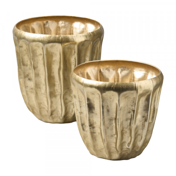 Alu-Design-Übertopf Set/2