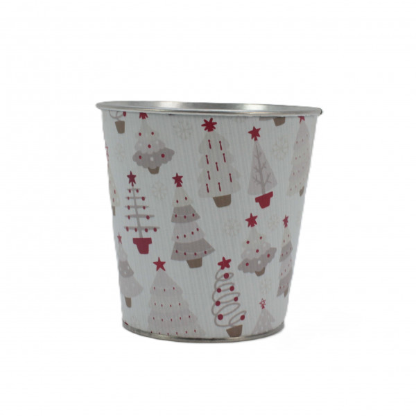 Metall-Topf Bäumchen 12er